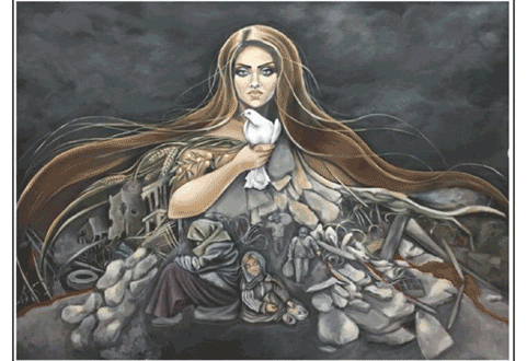 الفنانان دبا وحمدون : “ثورة سلام” دلالات رمزية لتضميد الجراحات
